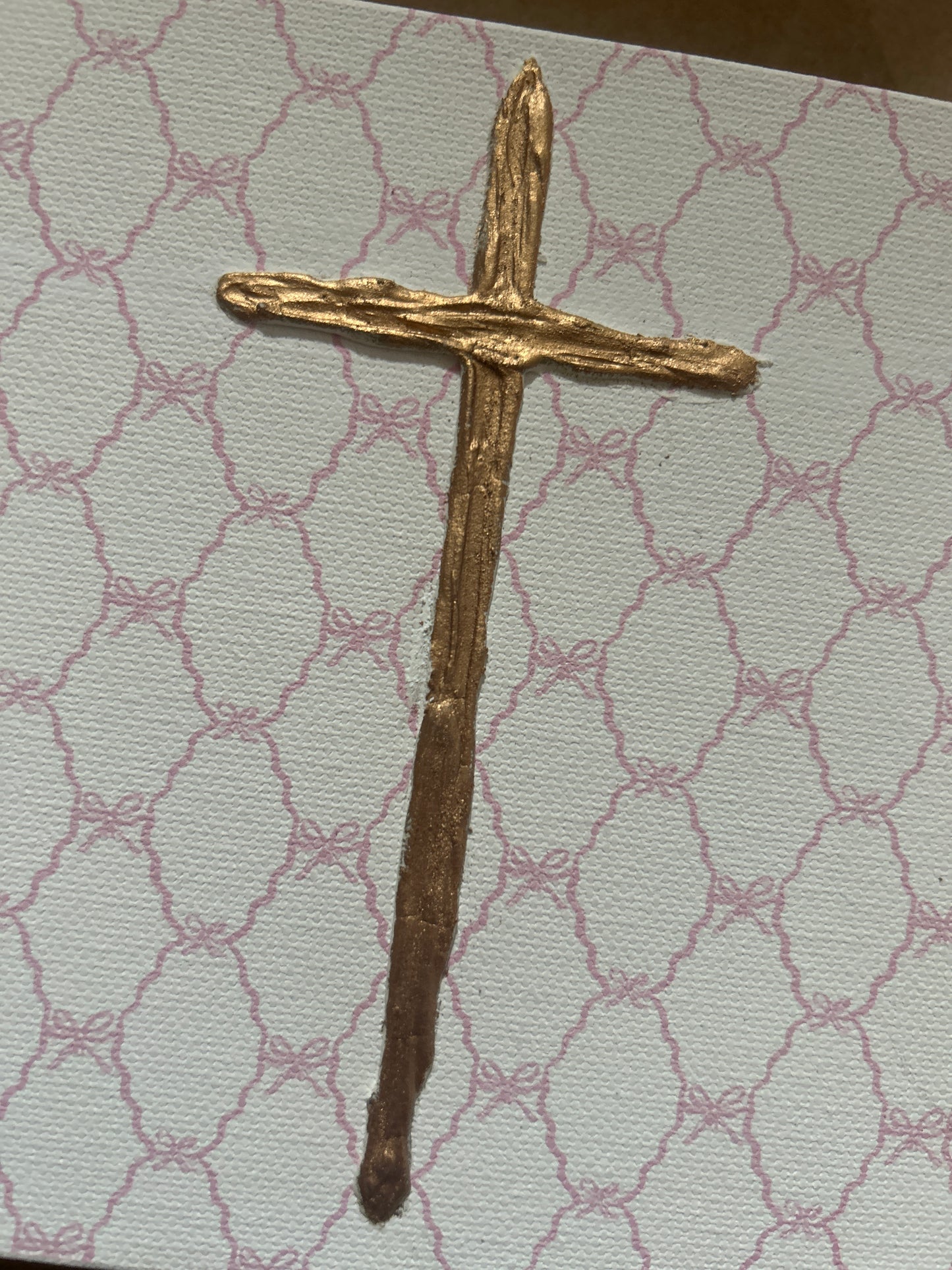 Bow cross canvas