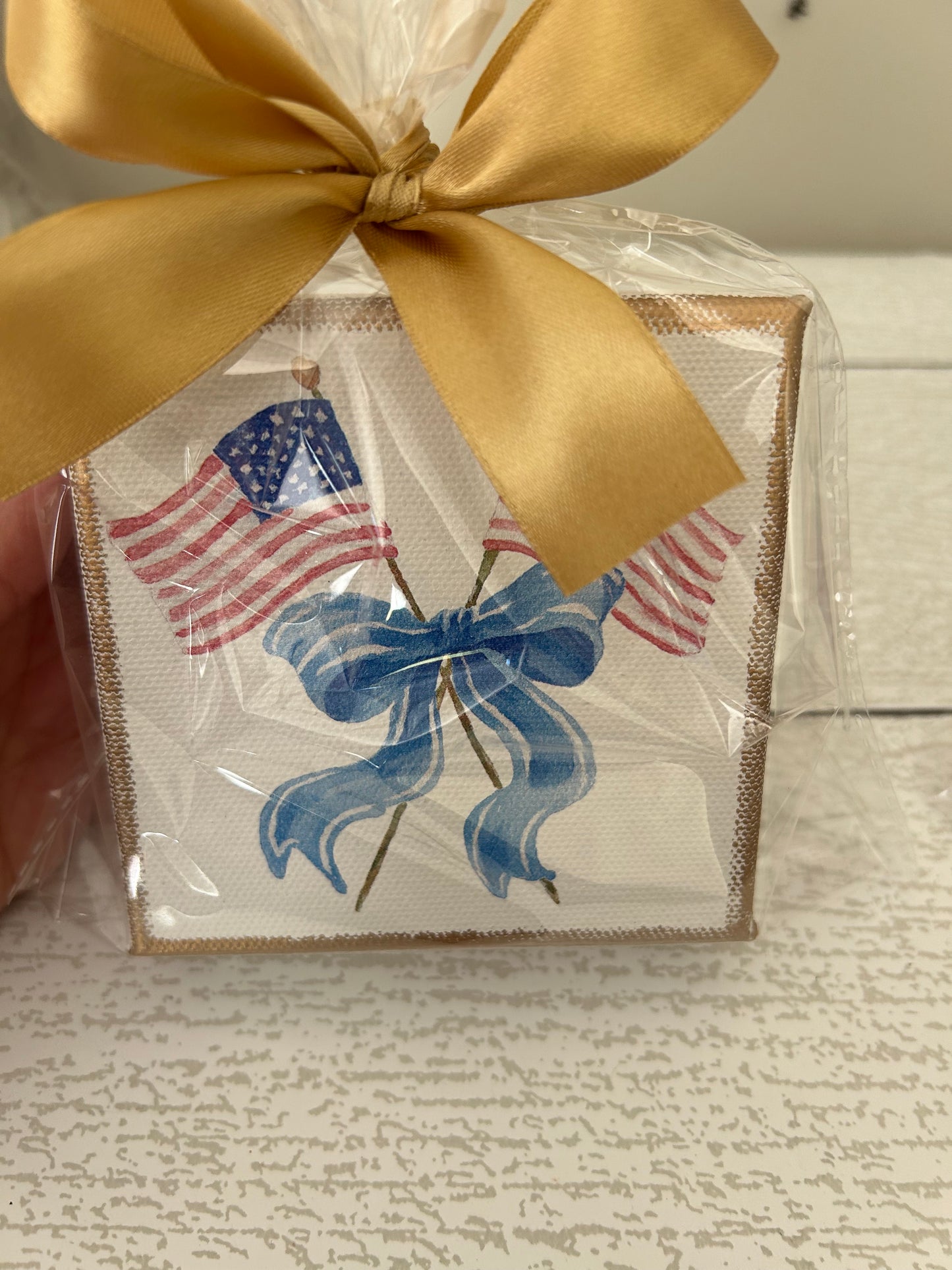 2 flag canvas