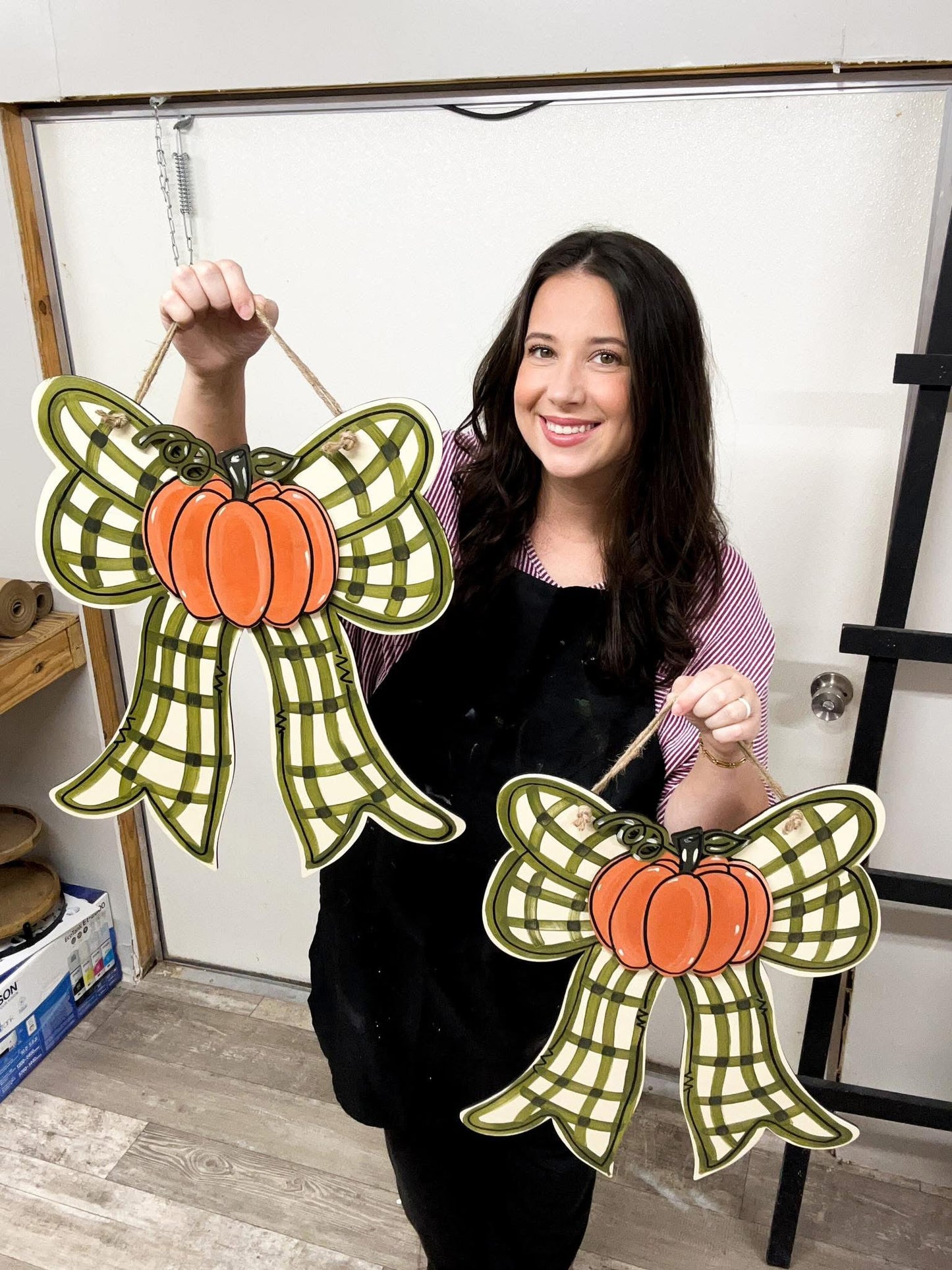 Pumpkin bow