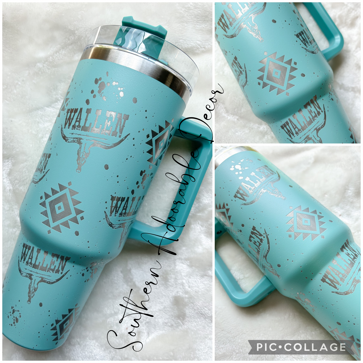40 oz WALLEN tumbler